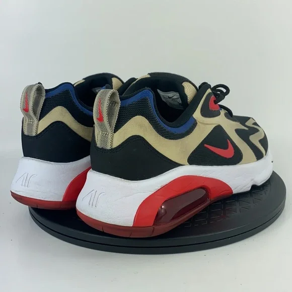 Nike Air Max 200 Gold/Red Athletic Running Shoes AQ2568-700 Men's Size 11 - Picture 5 of 11